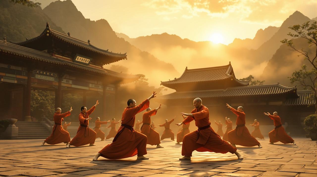 功夫传奇:少林武僧一日修行全纪录,千年武学传承-国产影视热门推荐